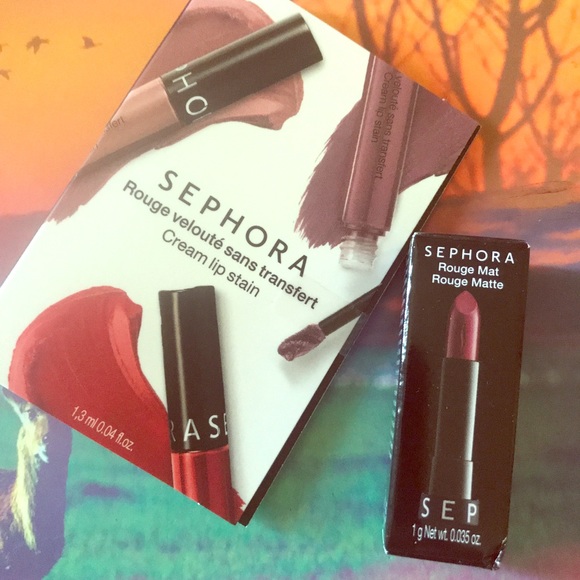 Sephora Lip Bundle Classic Reds Nwt